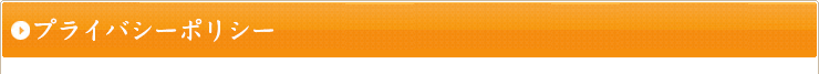 プライバシーポリシー